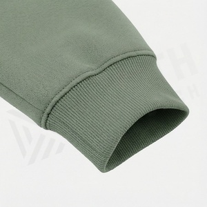Men's Green Hooded <b>Tracksuit</b> Full Zip Geometric Pattern Casual Sportswear Set With Side Pockets Autumn Wear - Product Image 6