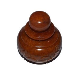 Green Aventurine Stone Bottle | Healing Gemstone Bowl - Product Image 3