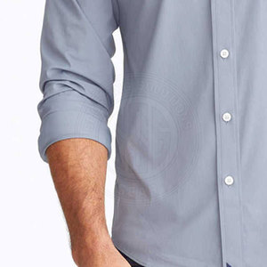 Lightweight Button <b>Down</b> Shirt Breathable Cotton Blend Perfect For Hot Weather Comfort - Product Image 3