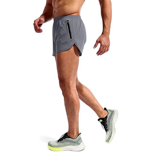 Pantalones Cortos Deportivos para Hombre, de Tela Ligera de Secado Rápido, Cintura Elástica con Cordón, Dos Bolsillos Laterales - Product Image 3