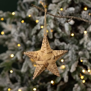 Water hyacinth hanging bells <b>mini</b> size <b>tree</b> ornaments handcrafted bell for <b>christmas</b> <b>trees</b> - Product Image 6