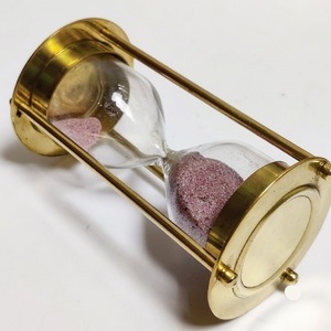 Modern Luxury Handcrafted Brass <b>Sand</b> <b>Timer</b> Decorative Nautical Glass Hourglass for Anniversary Wedding Gift & Living Room Decor - Product Image 6