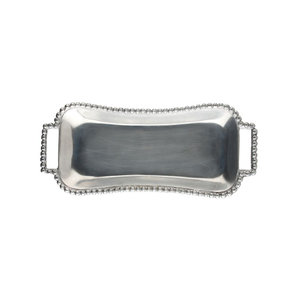 Bandeja de Servicio Rectangular Amarilla, Bandeja de Metal Personalizada para Servir Té, Café, Bocadillos, Postres y Frutas Secas - Product Image 2