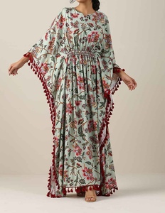 New Beautiful Dubai Kaftan for Women Hand Work Kaftan Traditional Islamic Clothing and Accessory Designed for Muslims - Product Image 4