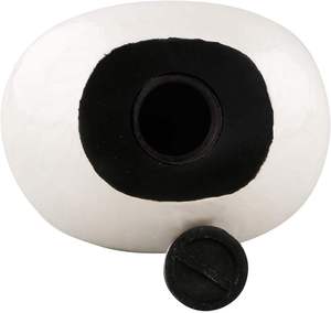 Urna Conmemorativa de Aluminio de Lujo en Forma de Lágrima para Guardar Cenizas, Diseñada con Cierre Decorativo Seguro y Duradero - Product Image 3