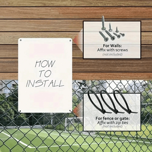 ป้ายจอดรถโลหะสำหรับผู้พิการ CIFbuy พร้อมพื้นผิวสะท้อนแสง ป้ายจราจรเพื่อความสะดวกสำหรับ TikTok สำหรับบริการรับสินค้า Temu - Product Image 5