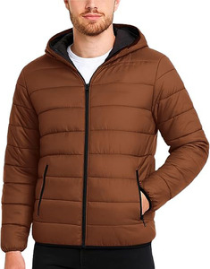 <b>Men</b>’s <b>lightweight</b> quilted puffer <b>jacket</b> designed with premium insulation for warmth and comfort during winter - Product Image 1