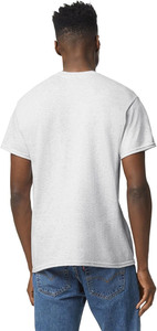 Camiseta de Algodón para Hombre, Manga Corta, Cuello Redondo, Corte Holgado, Tejido Transpirable, Estilo Casual, Color Sólido, Tejido de Punto Jersey - Product Image 2