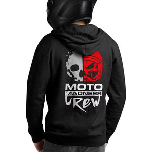 เสื้อฮู้ดขนแกะสำหรับนักขี่มอเตอร์ไซค์แบบสั่งทำพิเศษสำหรับผู้ชาย  พร้อมแผ่นป้องกัน CE เสริมความแข็งแรง  เสื้อฮู้ดขนแกะป้องกันสำหรับนักขี่มอเตอร์ไซค์แนวสตรีทแฟชั่น - Product Image 1