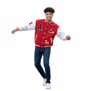 Veste universitaire brodée de qualité supérieure personnalisable, manches en cuir et laine de haute qualité, design tendance, veste universitaire unisexe - Product Image 6