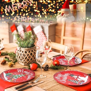 Assiettes en papier haute performance pour les fêtes et les événements d'entreprise, assiettes rondes de 9 pouces pour les mariages, les fêtes et les hôtels - Product Image 2