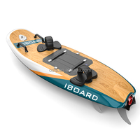 Planche de surf à réaction en fibre de verre, ski nautique électrique, wakeboard, puissance 15 kW, vitesse 55 km/h, autonomie de la batterie 40 minutes, charge maximale 120 kg, unisexe, pour les lacs
