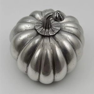 Decoración de Calabaza de Bronce para Halloween, Hecha a Mano, con Relieve, para Interiores, Decoración para Fiestas de Adultos, Nueva Llegada - Product Image 6