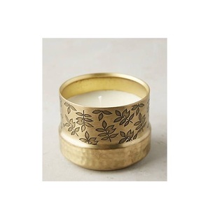 Modern Geometric Metal Candle Votive Stand For Contemporary Table Decor Minimalist <b>Tealight</b> <b>Holder</b> For Homes - Product Image 3