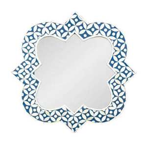 Cadre de miroir en os incrusté unique, miroir mural moderne en os incrusté - Product Image 1