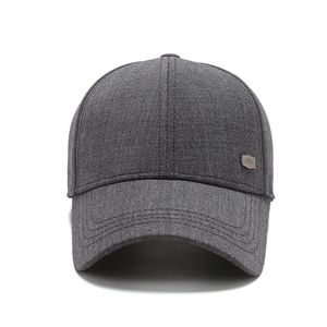 Casquette de baseball unisexe noire à 6 panneaux en sergé 100 % polyester, ajustable, couleur unie, décontractée, pour adultes, toutes saisons - Product Image 5