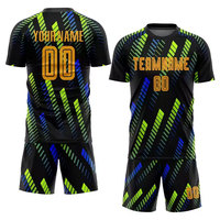 Uniformes de Fútbol 2026, Fabricación OEM, Manga Corta, 100% Poliéster, Antibacteriano, Transpirable, Secado Rápido, Tallas Grandes