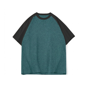T-shirt Streetwear Unisexe Col Rond Colorblock 200 g/m² Coupe Classique Personnalisable avec Logo Imprimé en Relief - Product Image 6