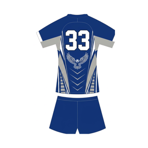 Conjunto de Uniforme de Rugby Sublimado, Ligero y Duradero, Tejido Interlock, Ropa Deportiva Personalizada para Equipos, para Uso en Competencia Profesional - Product Image 4