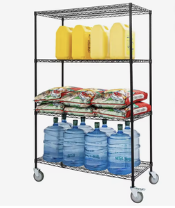 OEM/ODM Vietnam 4 Tier 5 Tier Stainless Steel Wire Shelving <b>Rack</b> Chrome Metal <b>Storage</b> Shelf for Warehouse <b>Kitchen</b> Home Use - Product Image 5