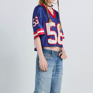 Camiseta de fútbol de malla para entrenamiento, ligera, personalizada, transpirable, para hombres, mujeres y jóvenes, ropa deportiva atlética - Product Image 5