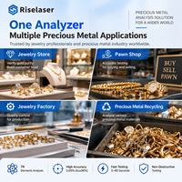 Analyseur d'or XRF pour la bijouterie, testeur de pureté de l'or avec équipement d'analyse non destructif des métaux précieux