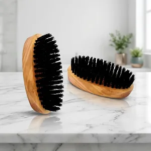 Brosse à barbe en bois faite à la main de couleur antique la plus vendue disponible à un prix abordable - Product Image 3