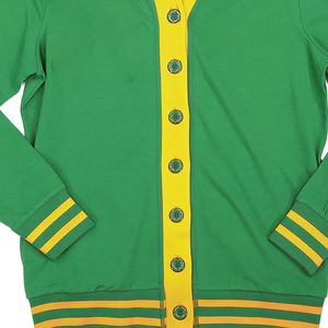 Cardigan pour femmes de l'Université KSU, tricoté sur mesure, col en V, logo brodé sur le devant, style sororité, esprit universitaire, hiver, OEM/ODM - Product Image 5
