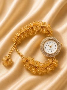 สร้อยข้อมือหินแจสเปอร์สีแดงธรรมชาติประดับด้วยลูกปัด ทำด้วยมือสำหรับผู้หญิง เครื่องประดับแฟชั่นอัญมณี ของขวัญ ปรับขนาดได้ เหมาะสำหรับงานแต่งงาน - Product Image 3