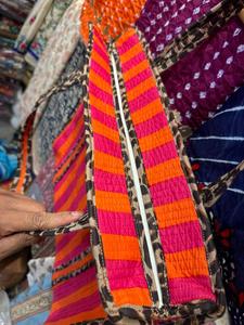 Wholesale Indian Block Printed Cotton Tote Bag Cotton Rope Eco-Friendly Bohemian Style Reversible Design for Grocery Outdoor Use - Product Image 3