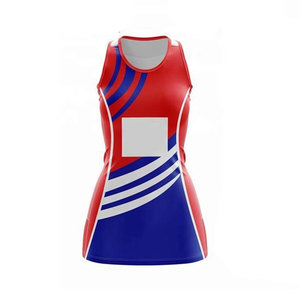 Vêtements de sport personnalisés pour équipes, tissu respirant, séchage rapide, vêtements de sport, uniforme de netball pour club, uniforme de netball - Product Image 1