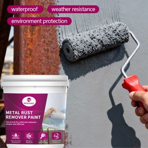 Water Based Metallic <b>Paint</b> Brush Quick Drying Long Term Weather Resistance Universal <b>Coating</b> Iron Wood Metal Decorative Surface - Product Image 3