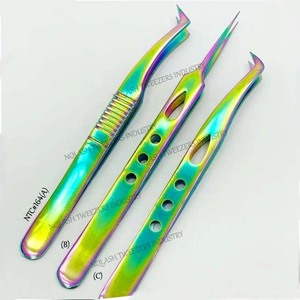 Outil professionnel de polissage des ongles, lime à ongles double face en acier inoxydable avec manche en plastique - Product Image 5