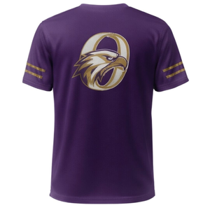 Camiseta Deportiva de Hockey Morada para Hombre, Camiseta Deportiva de Poliéster, Ropa de Entrenamiento en Equipo, Ropa Deportiva, Ropa para Partidos al Aire Libre, Ropa de Alto Rendimiento - Product Image 2