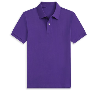Camisa de Hombre con Cuello Camisero, Holgada, de Color Sólido, 100% Algodón, Tejida, Estampada, Bordada, de Manga Corta, con Bolsillo, Antiarrugas - Product Image 6
