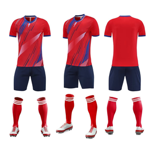 Conjunto de Uniforme de Fútbol, Uniforme de Entrenamiento, Ropa Deportiva, Estilo Personalizado, Compra al por Mayor, 100% Poliéster, Unisex - Product Image 5