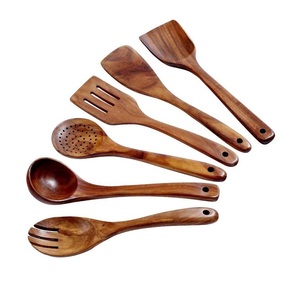Cuillère en bois Keystone, instrument culinaire fonctionnel conçu pour une performance fiable en cuisine et une utilisation quotidienne constante - Product Image 6