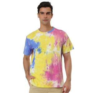 Camisetas Tie Dye para Hombre, Diseño Moderno, Fabricante de Pakistán, 100% Algodón, Color Personalizado - Product Image 3