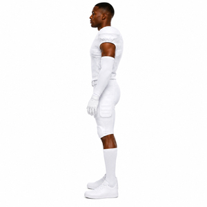 Uniforme de Fútbol Americano para Adultos, Manga Corta, Impresión Sublimada, Jersey Ecológico con Almohadillas Integradas, Pantalones a Juego para Práctica - Product Image 4