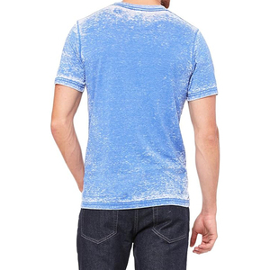 Nuevas Camisetas Casuales de Diseño OEM para Hombre, Cuello Redondo, Transpirables, Tejidas, de Lona, Poliéster/Algodón, Talla Grande, Ecológicas - Product Image 6