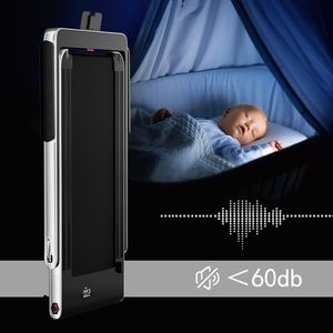 Tapis Roulant Pieghevole 2-in-1 da 2,25HP con APP e Altoparlante, Telecomando, Attrezzatura per Esercizi High-tech - Product Image 5