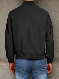 Fashion Flight Casual Polyester Designer <b>Wind</b> <b>Breaker</b> Men Bomber Jacket with Zipper - Product Image 6