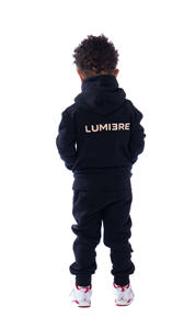 Meilleurs vêtements pour enfants 2026 : Ensembles de survêtements d'été en coton tricoté pour tout-petits et bébés, comprenant un sweat à capuche et un pantalon de jogging, ensemble doux et confortable - Product Image 2