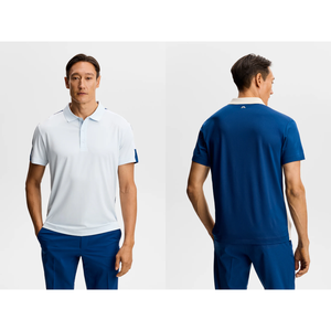 Polo de golf en maille respirante à séchage rapide, tissu jersey extensible, vêtements de sport personnalisés OEM ODM - Product Image 3