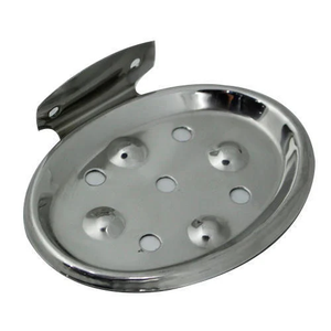 Soporte de jabón de acero inoxidable para montar en la pared, doble cara, con drenaje automático personalizado y accesorios para montaje en pared. - Product Image 6