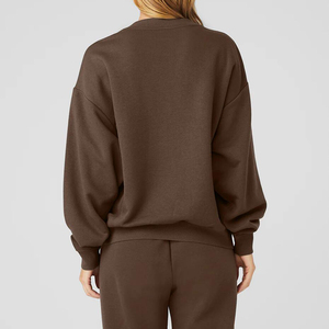Sweat-shirt tendance pour femme, coupe décontractée, tissu léger, ajustement confortable, style streetwear, tenue quotidienne - Product Image 2
