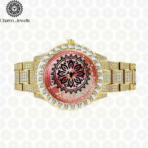 Charm_Jewells Luxury Stainless Steel Square <b>Watch</b> Blue Crystal <b>Diamond</b> Encrusted Analog Quartz Women's Fashion 38mm - Product Image 3