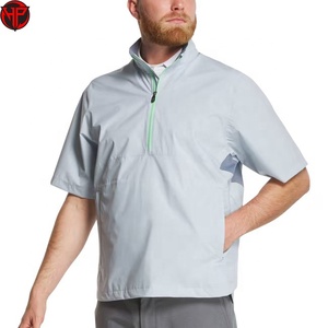 Light Blue Short Sleeve <b>Cycling</b> Jacket Zip Up <b>Stand</b> Collar Bike Jersey Windproof Riding Jacket for Outdoor Sports Jacket - Product Image 5
