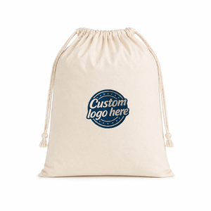 Bolsas de Algodón Premium con Cordón, para Almacenamiento, Regalos, Viajes, Organización, Ecológicas, Reutilizables, con Logotipo Personalizado - Product Image 1