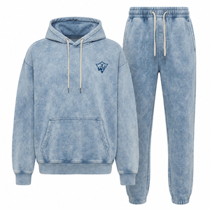 Premium Heavy Cotton Sun Faded Tracksuit Made for Bulk Production Orders Sun Faded Tracksuit - Product Image 1